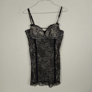 Victoria's Secret Sexy Little Things Lace Nighty 36C Lingerie